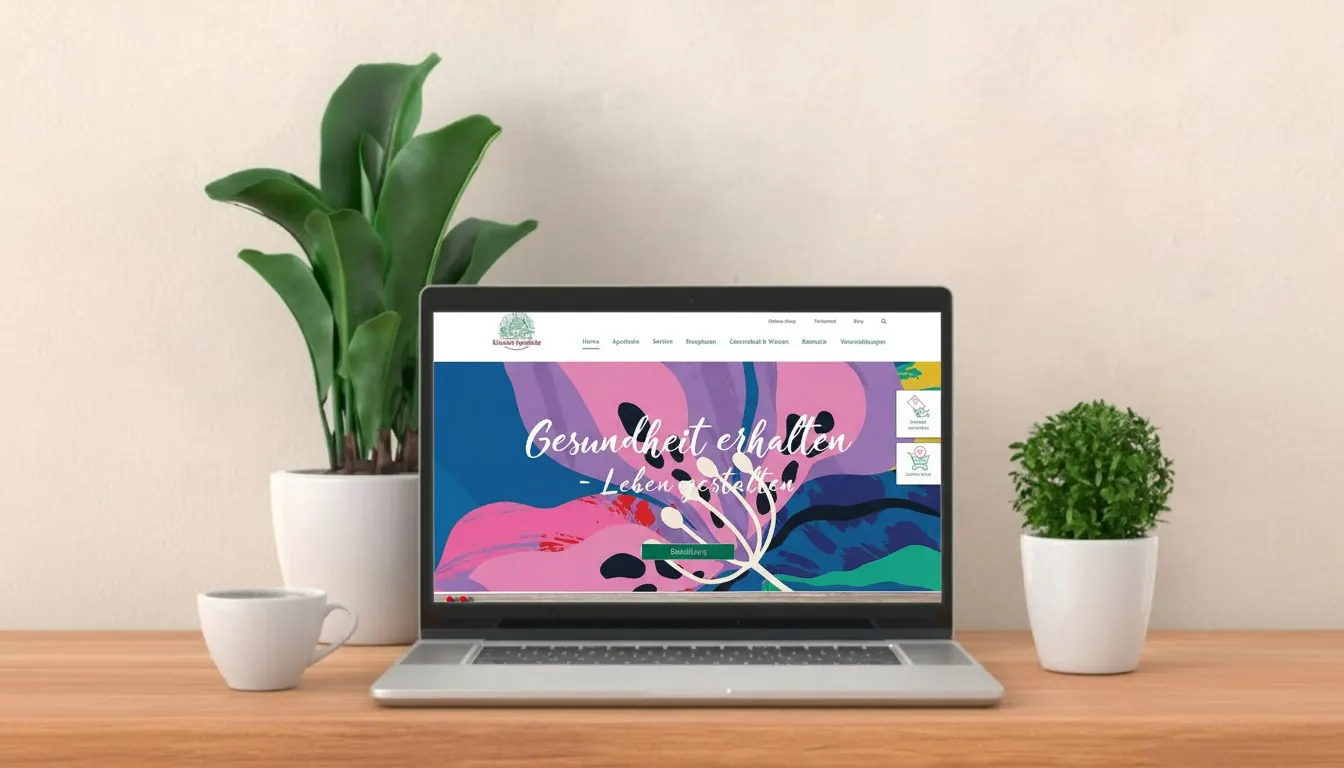 Klösterl Apotheke: Website-Motiv